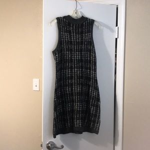 Academia plaid sweater dress